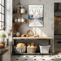 Amazing India Travel Guide Poster PosterGoat