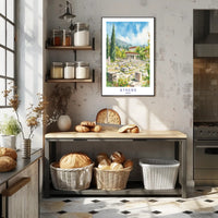 Athens Ancient Ruins Poster PosterGoat