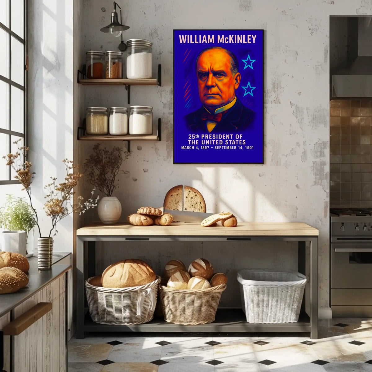 William McKinley 25th President Poster