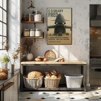 Military Aircraft with Tank U.S. Air Force Poster