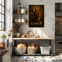 St. Philip A Journey of Faith and Devotion Poster