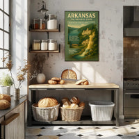 Arkansas The Natural State Poster