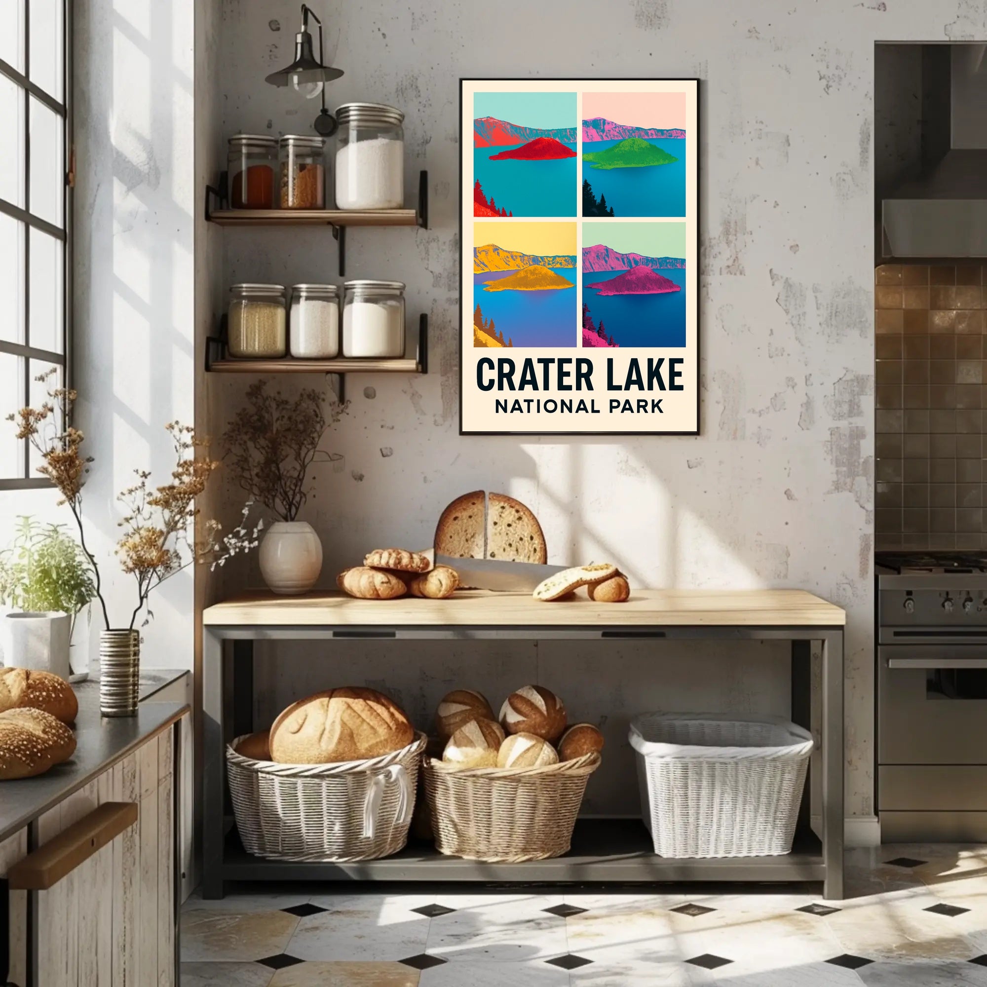 Crater Lake National Park Poster