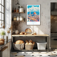 Florence Skyline Poster