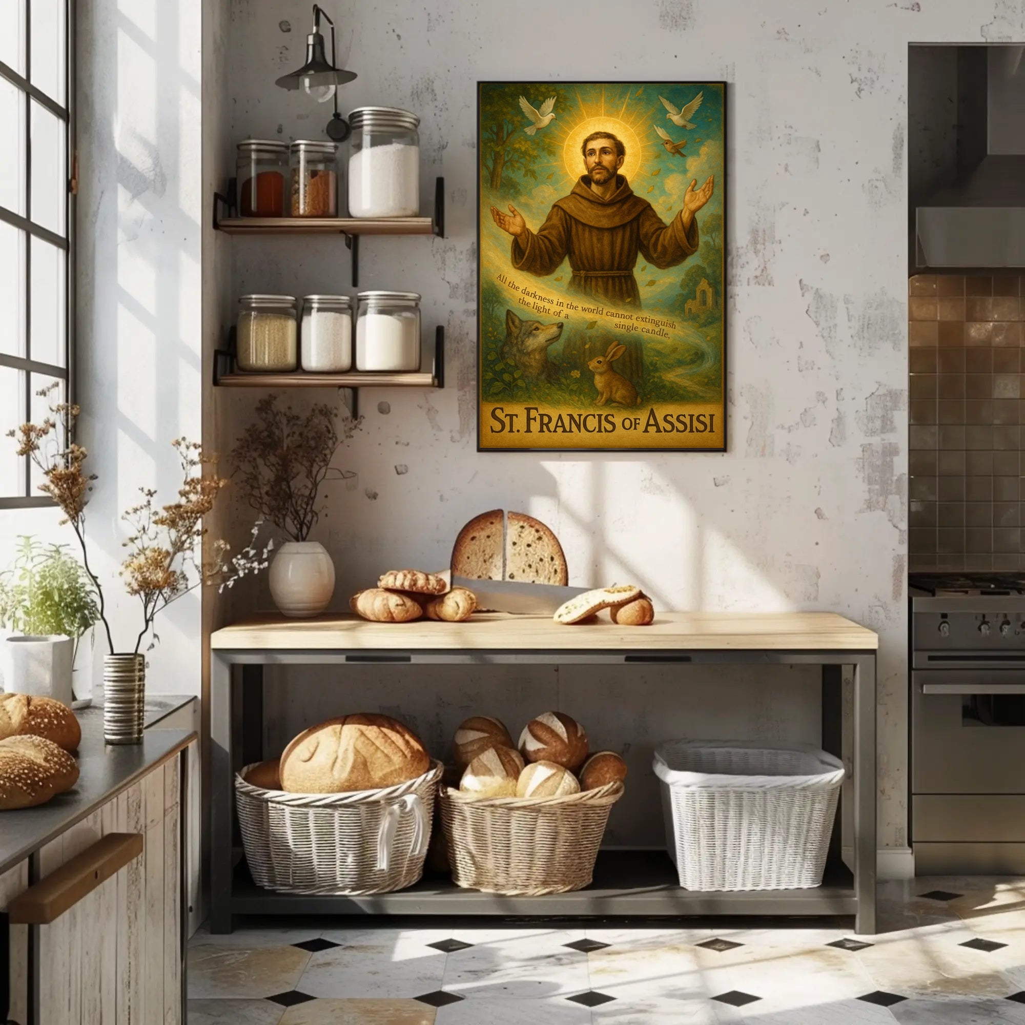 St. Francis of Assisi Poster