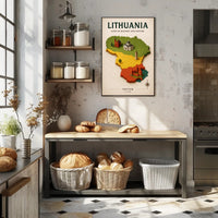Lithuania Land of History and Nature Poster PosterGoat