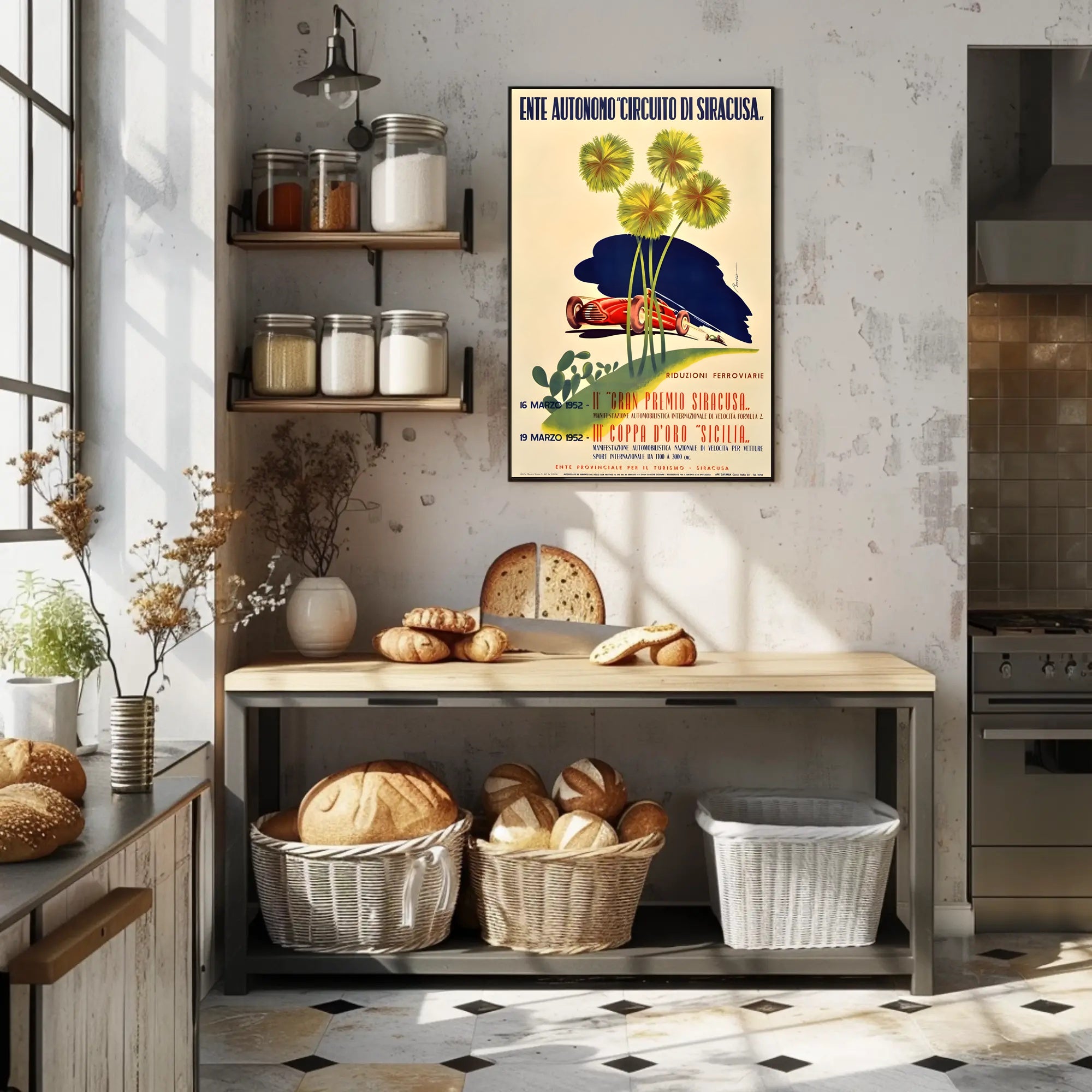 Gran Premio Siracusa 1952 Poster