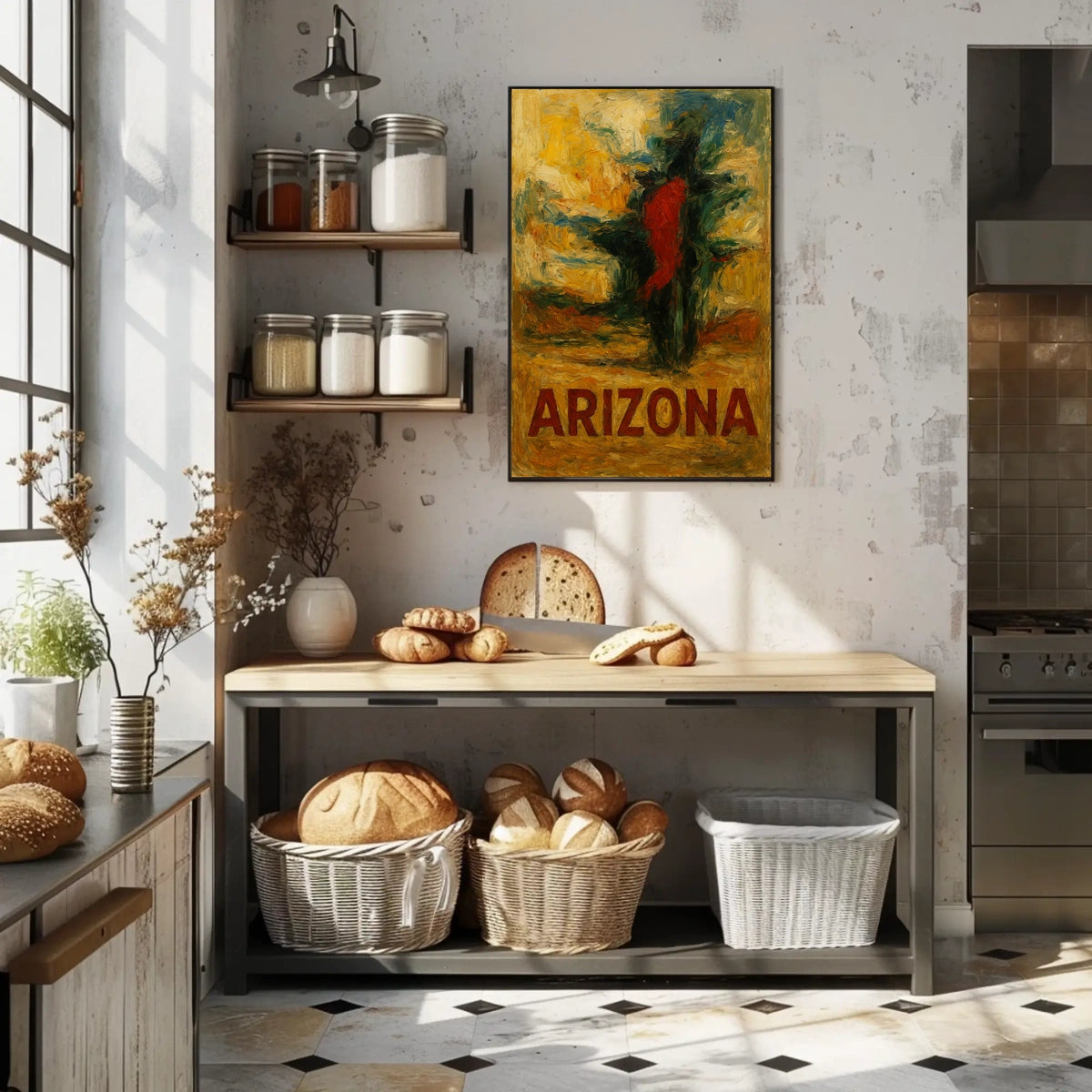 Arizona Impressionist Landscape Poster