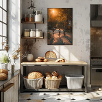 Vibrant Nature Adventure Landscape Poster