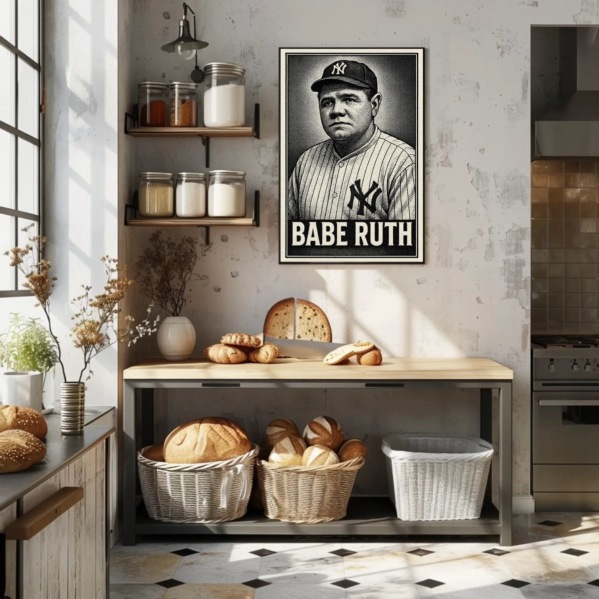 Babe Ruth Baseball Legend Poster