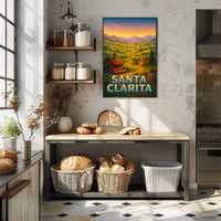 Santa Clarita Scenic Landscape Poster