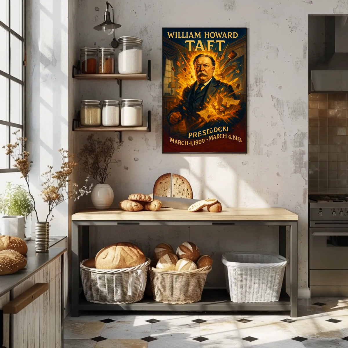William Howard Taft Presidential Era Poster