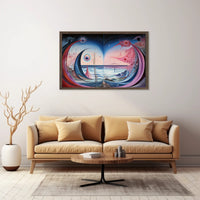 Surreal Cosmic Seascape Abstract or Artistic Poster