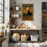 George Washington 1st President Poster PosterGoat