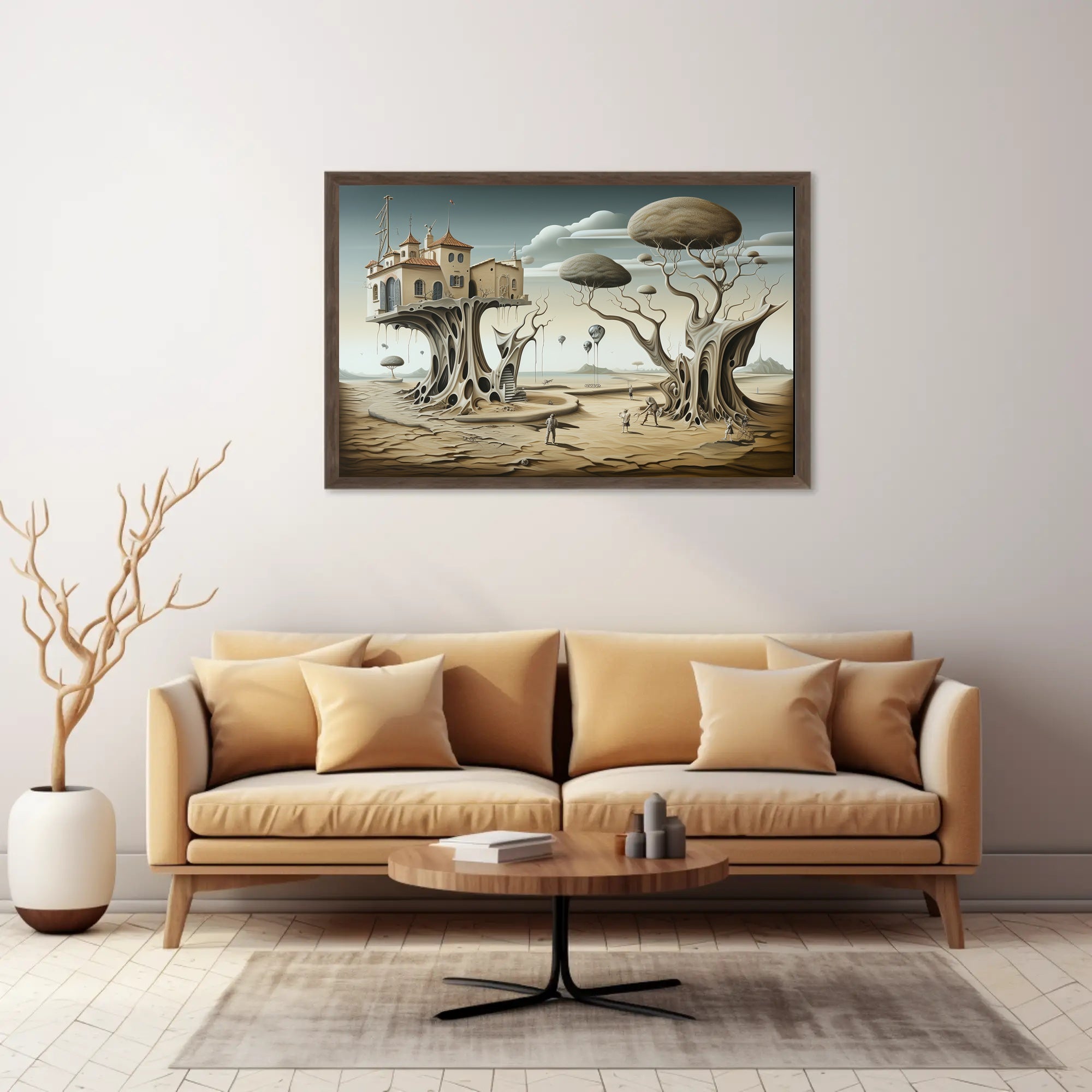 Surreal Fantastical Landscape Artistic Poster