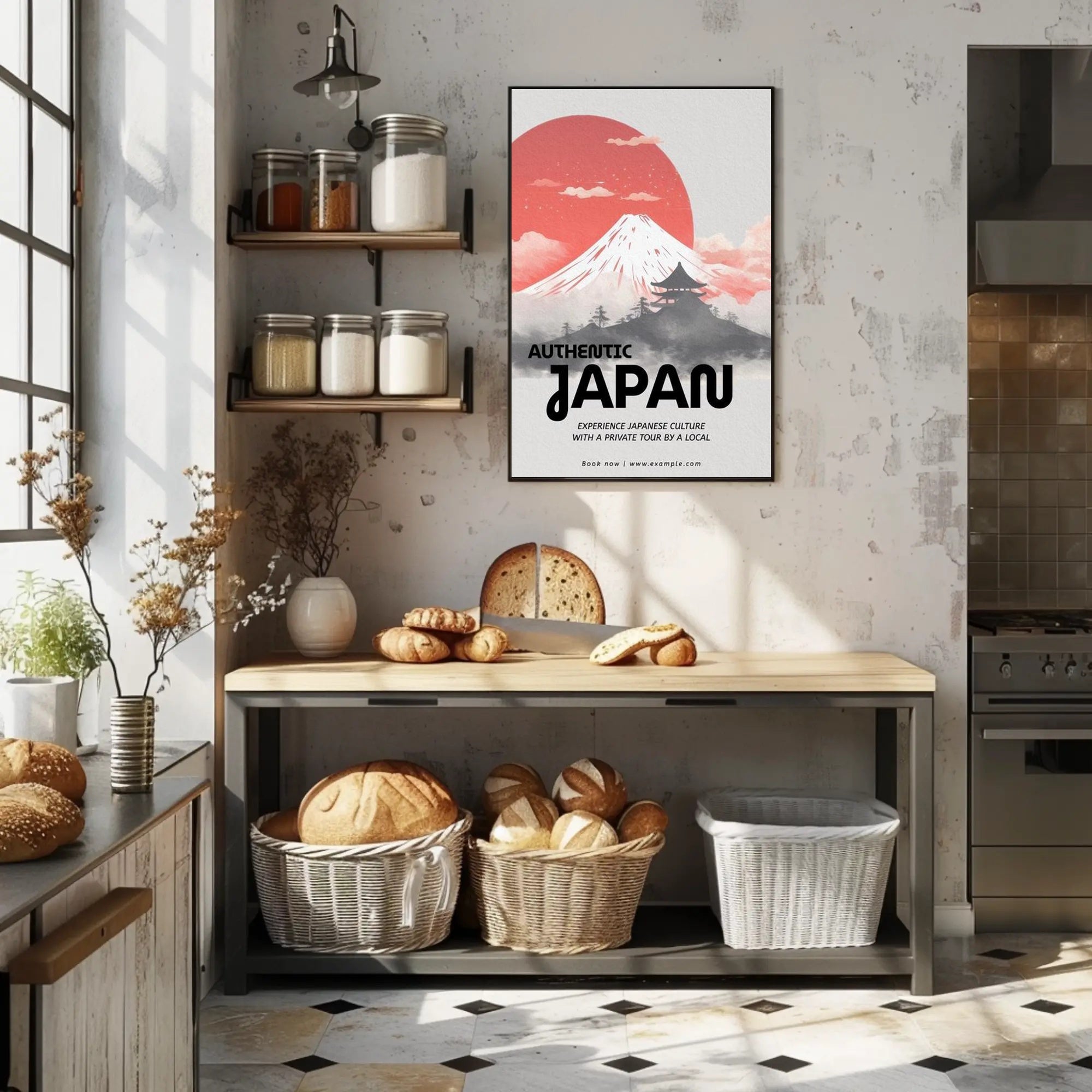 Authentic Japan Tour Poster PosterGoat