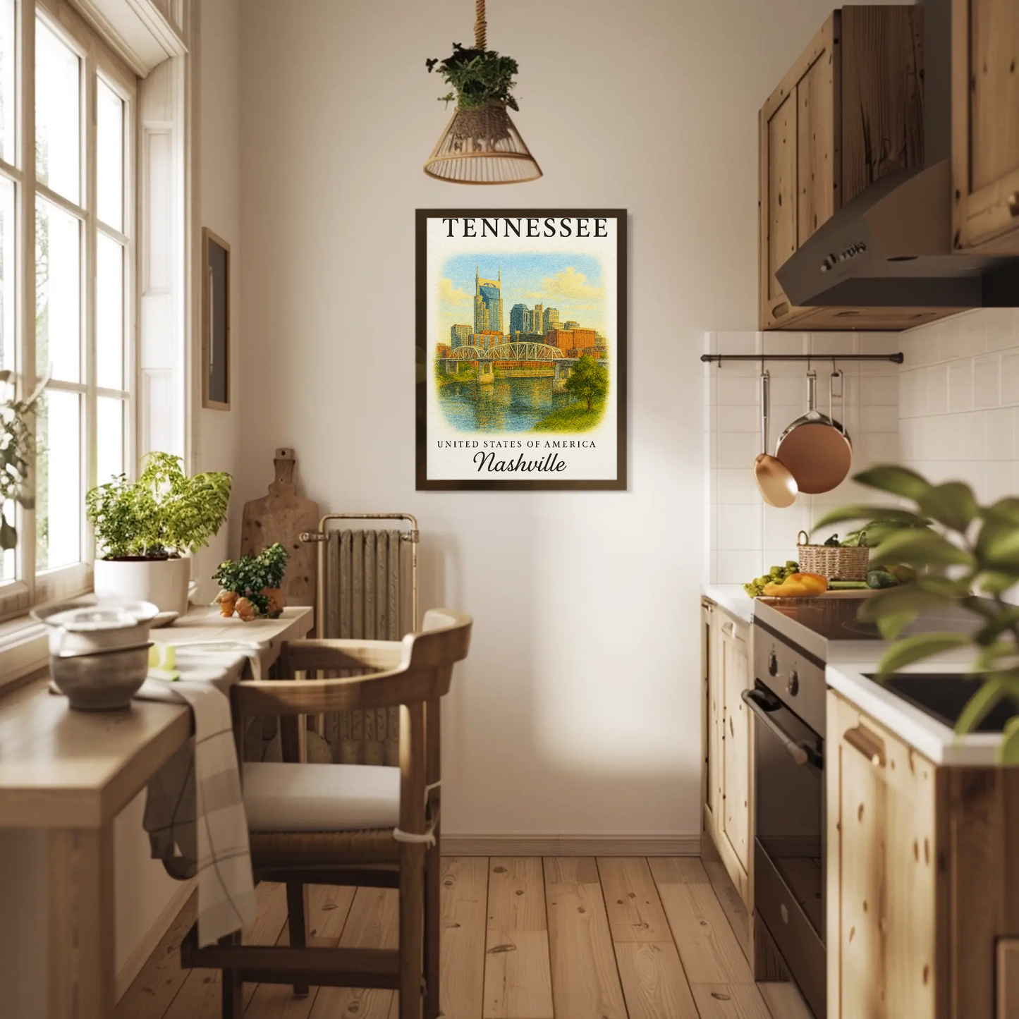 Tennessee, Nashville 2 Signature Series Vintage Travel Poster
