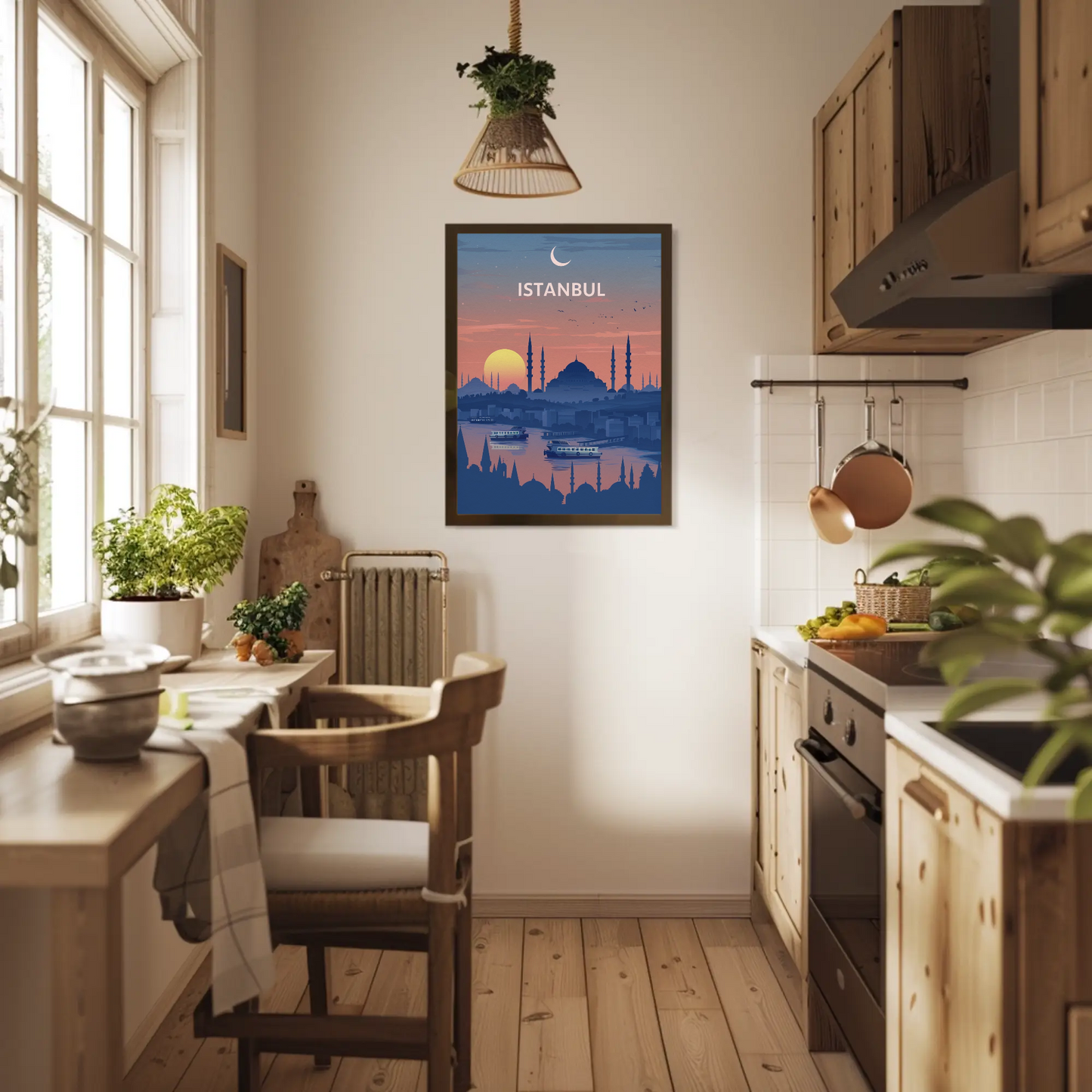 Istanbul: Sunset & Mosques Poster