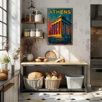 Athens The Parthenon Poster