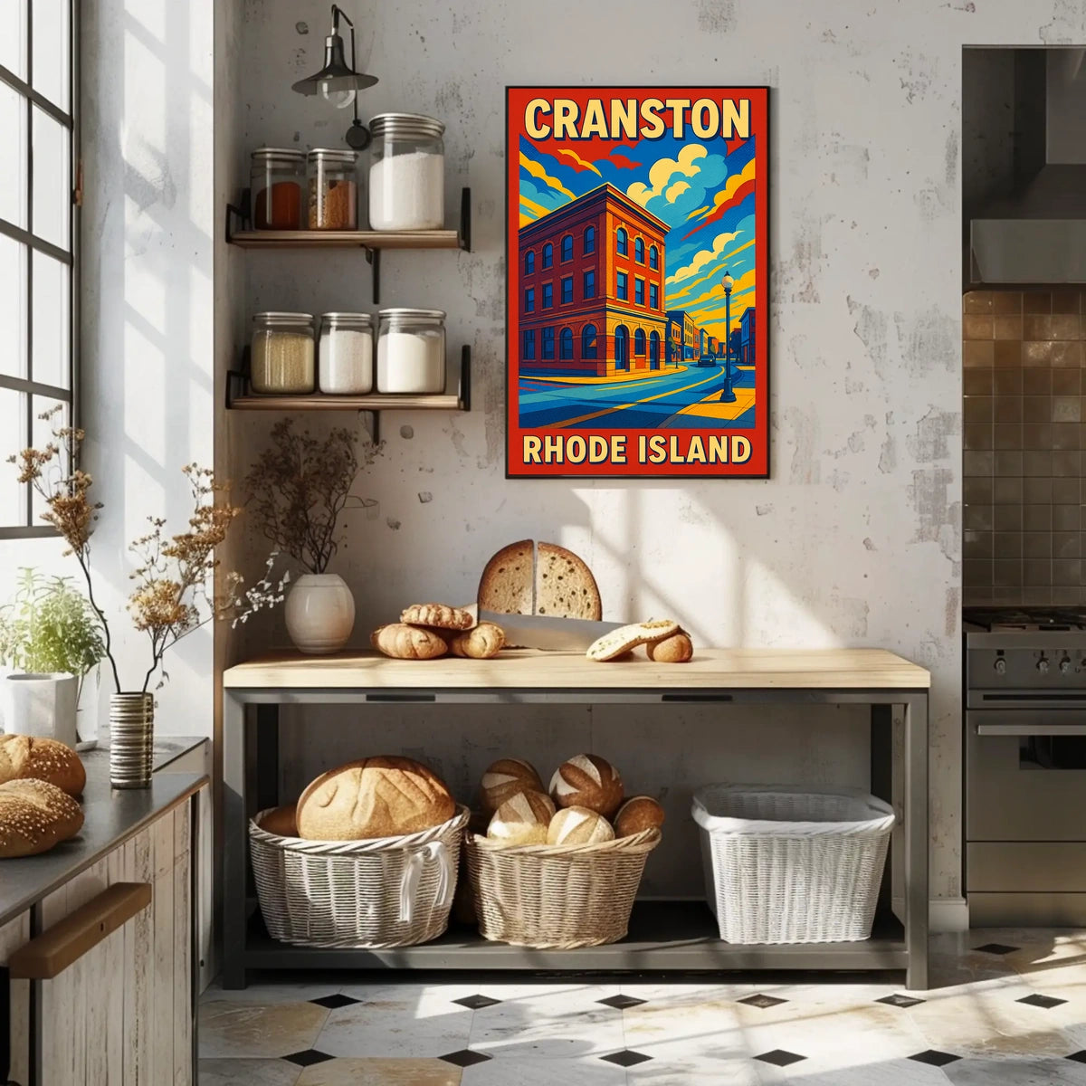 Cranston, Rhode Island Poster