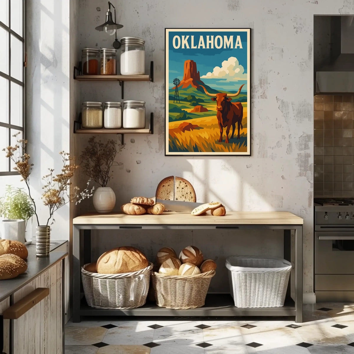 Oklahoma Landscape Poster