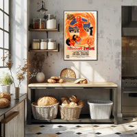 Mademoiselle Swing: Vibrant Dance-Inspired Music or Concert Poster