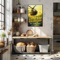 Hughes OH-6 Cayuse Little Bird Killer Egg Poster PosterGoat