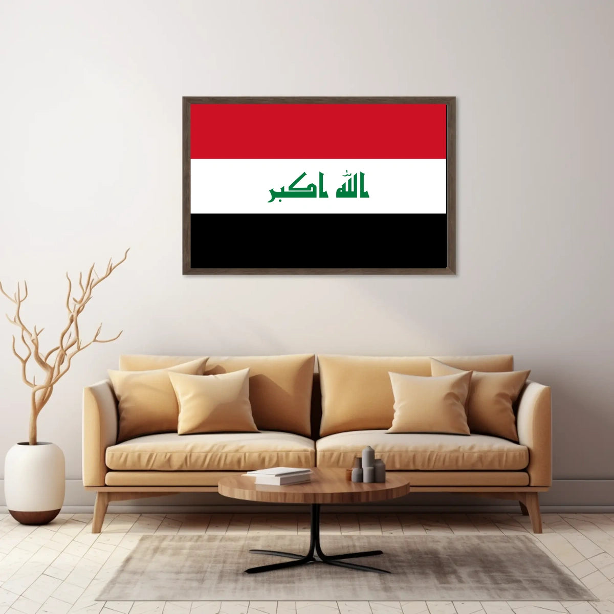 Iraq Flag Poster