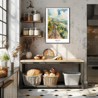 Siberian Railway Adventure in Watercolor Travel Poster PosterGoat