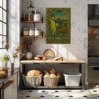 Eclectic Abstract Art Poster for Modern Spaces