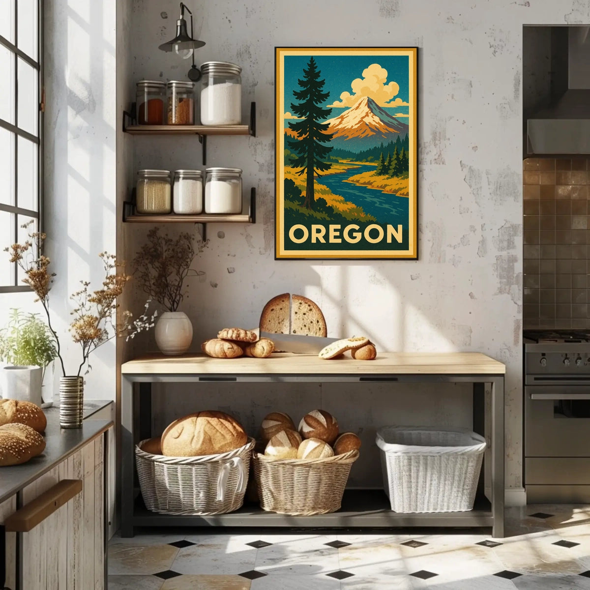 Oregon Scenic Poster
