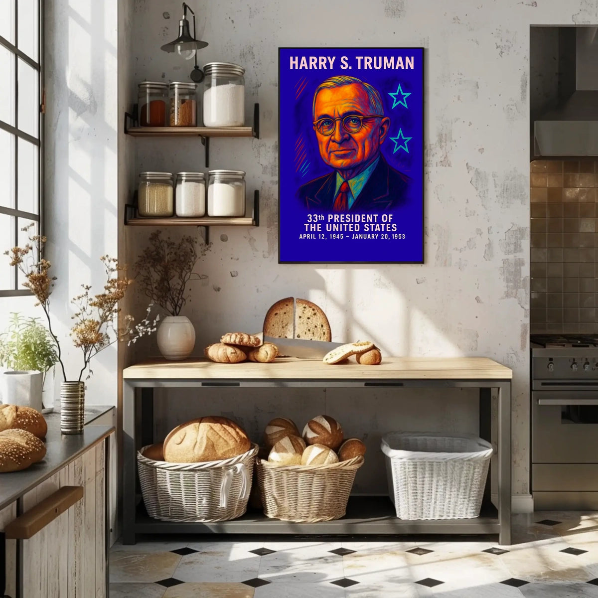 Harry S. Truman 33rd President Poster