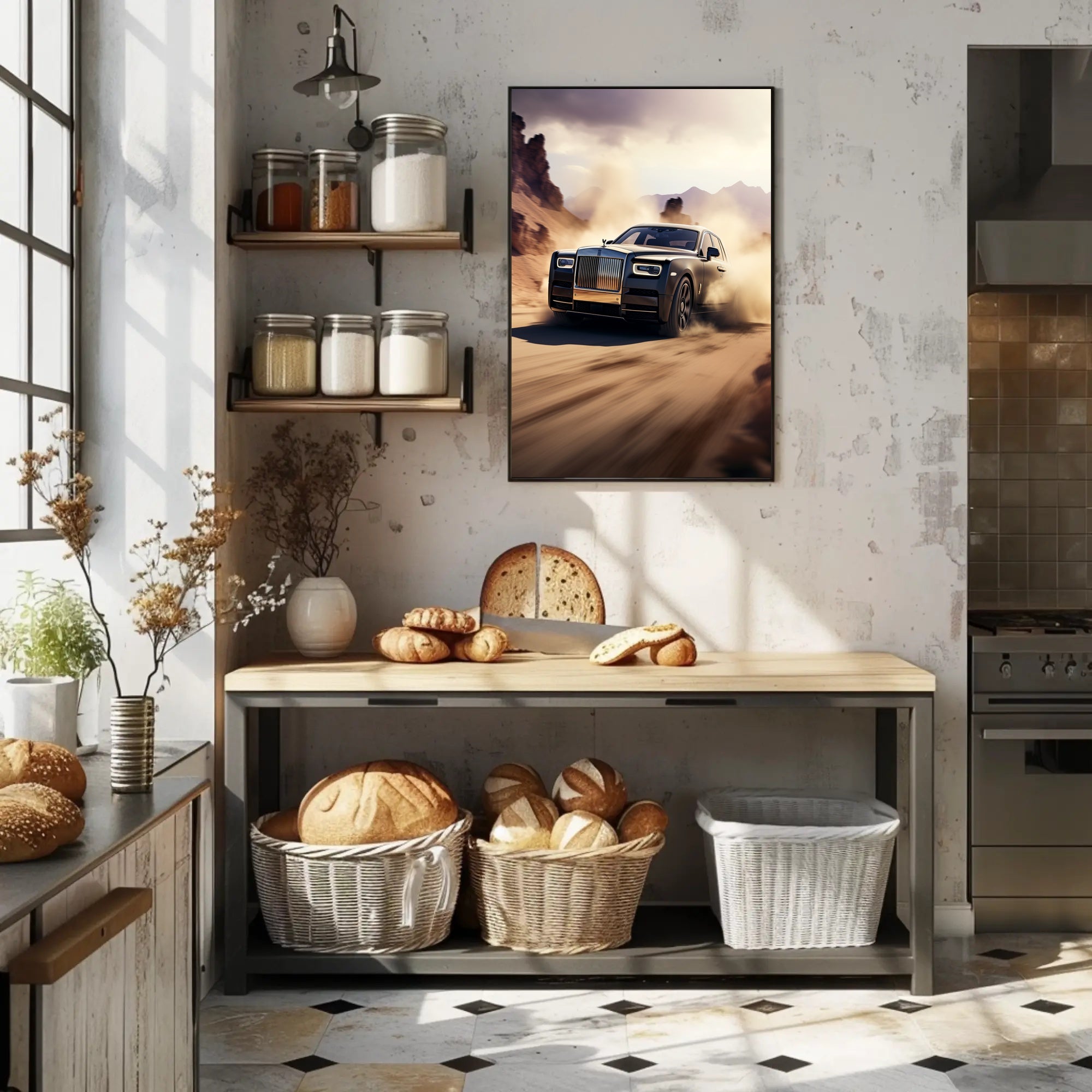 Luxury in Motion Poster PosterGoat