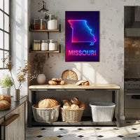 Neon Missouri Poster