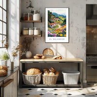 Scenic Beauty of El Salvador Poster PosterGoat