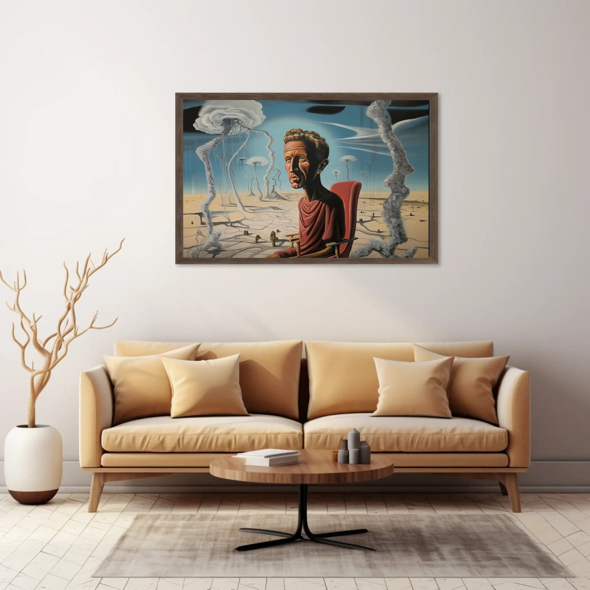 Surreal Desert Visions Surreal Poster