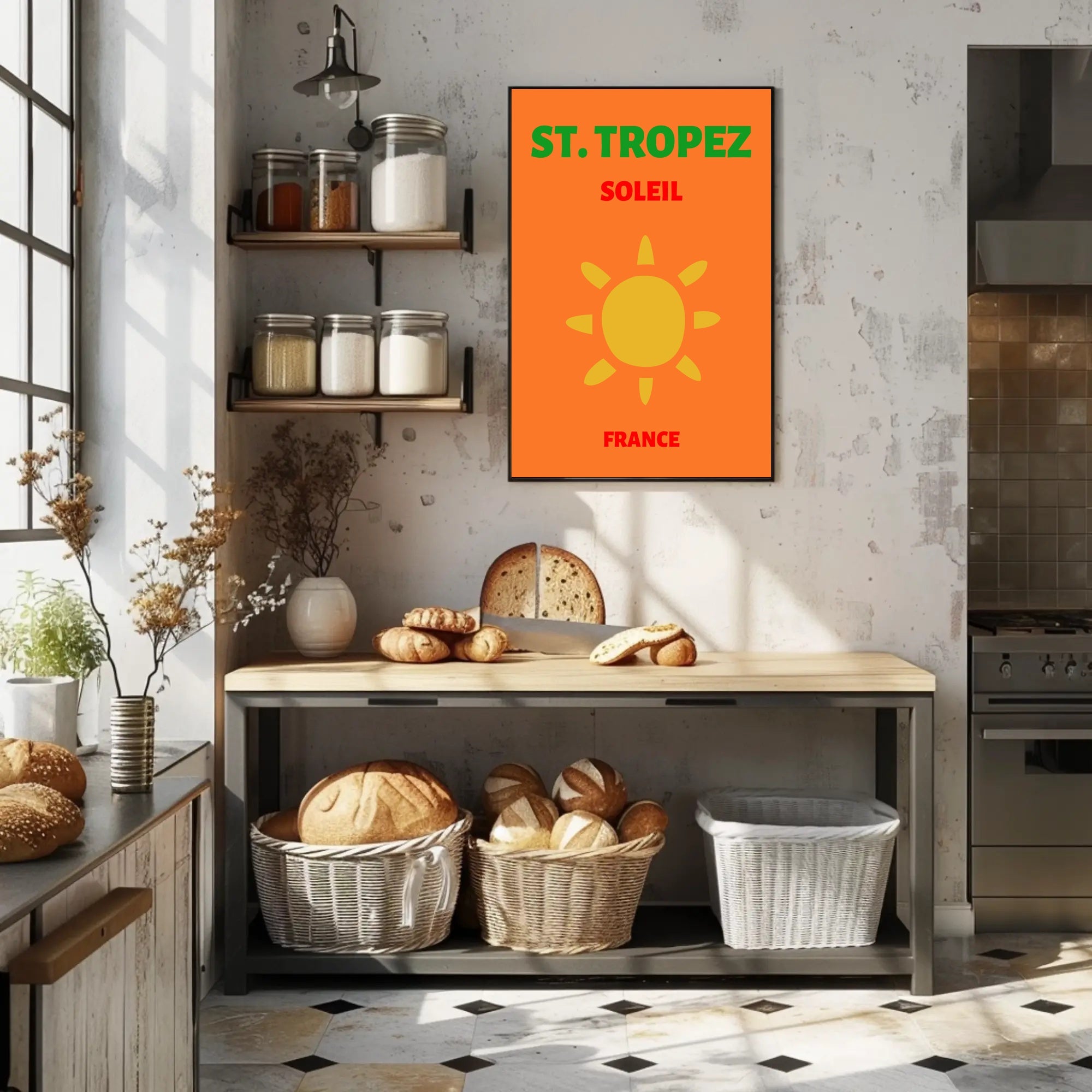 St. Tropez Sun-Kissed Beaches Travel Poster PosterGoat