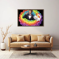 Rainbow Illusionist Poster