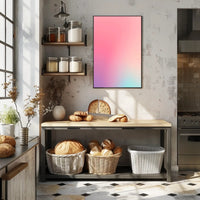 Vibrant Gradient Art Poster