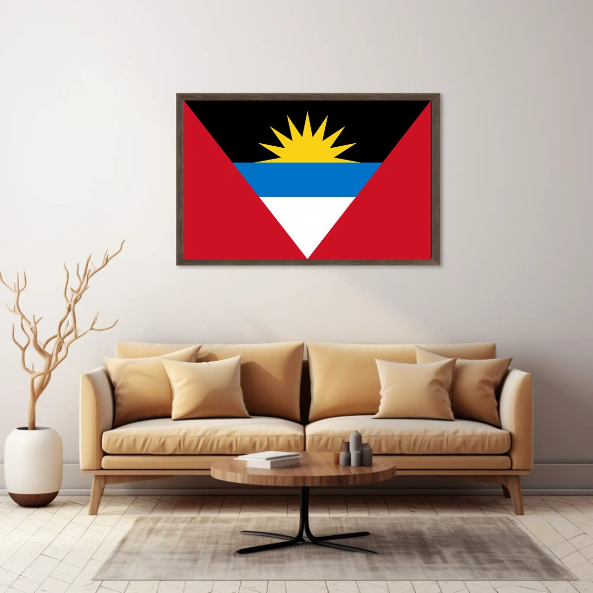 Antigua and Barbuda Flag Poster