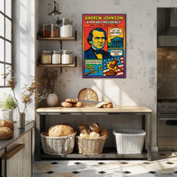 Andrew Johnson A Pop Art Presidency Poster
