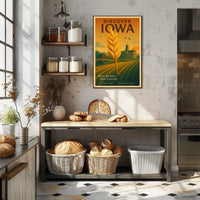 Discover Iowa Poster