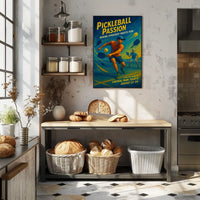 Pickleball Passion Poster