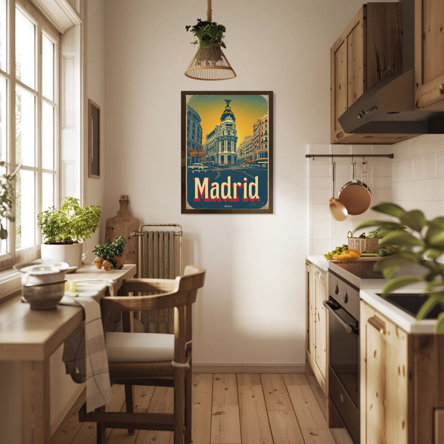 Madrid Vintage Poster