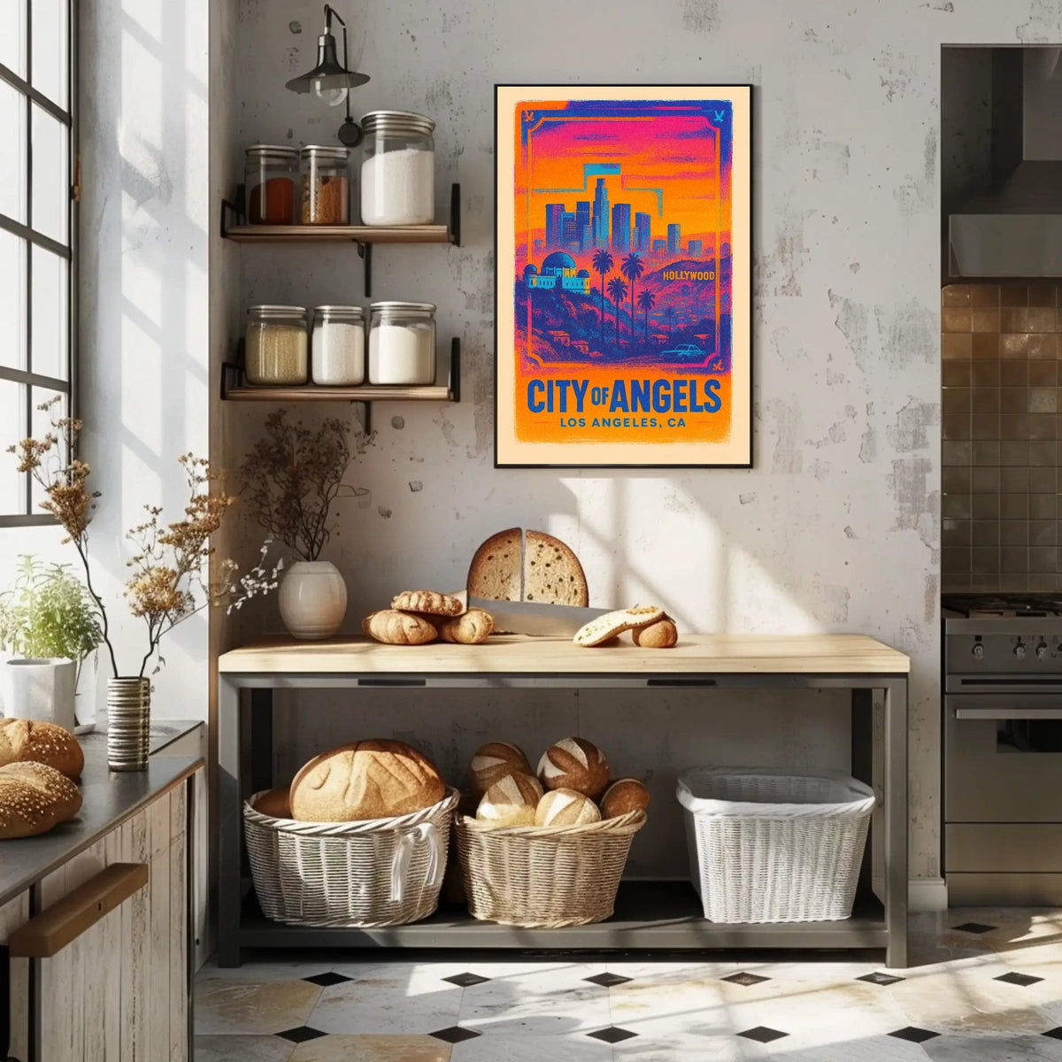 City of Angels Los Angeles, CA Poster