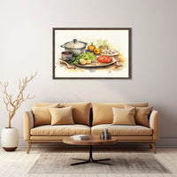 Culinary Still Life Poster