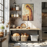 Sacred Devotion: Iconography of Prayer in Heritage Poster