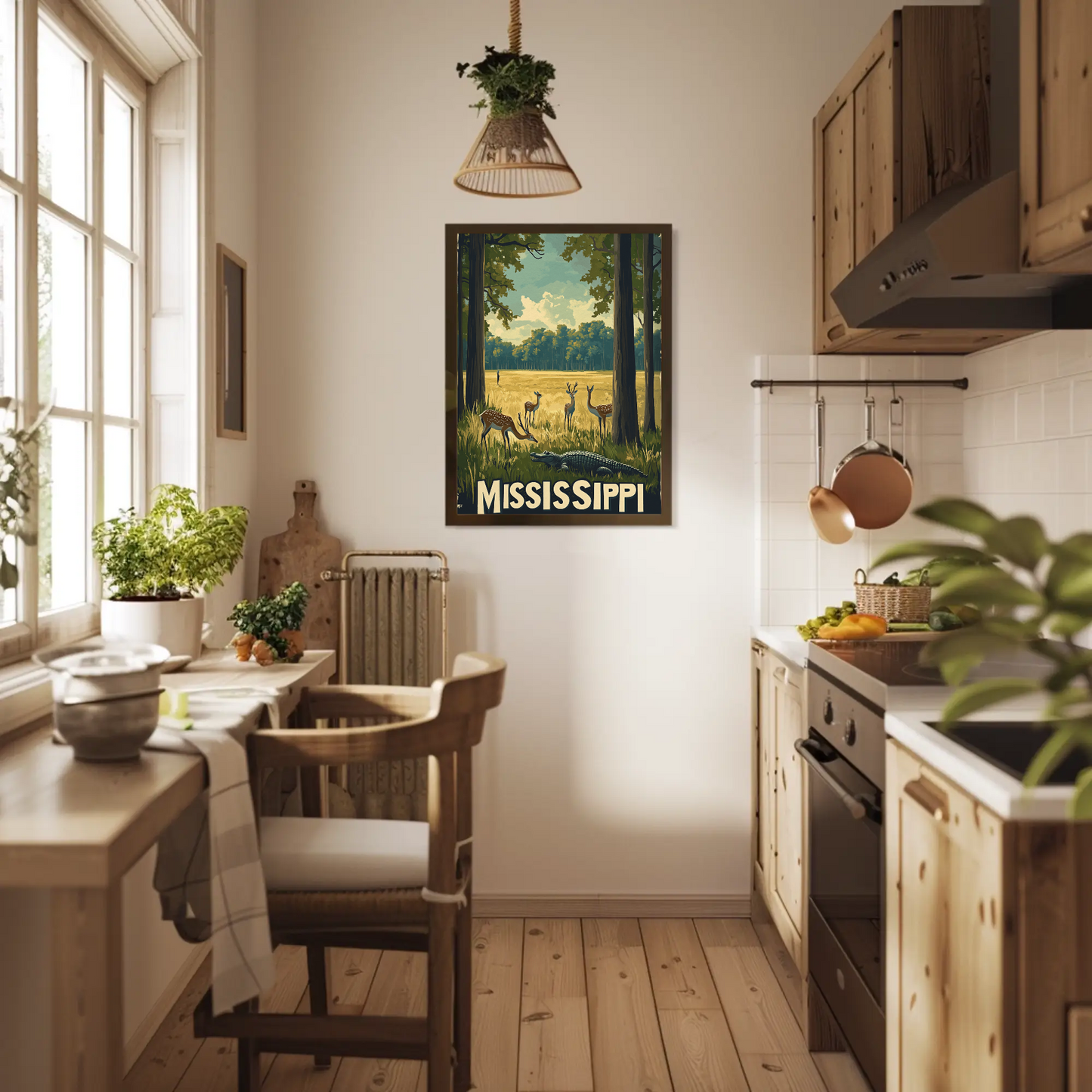 Mississippi Nature and Wildlife Poster