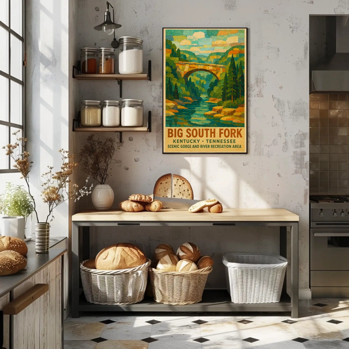 Big South Fork Scenic Area Poster