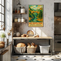 Big South Fork Scenic Area Poster
